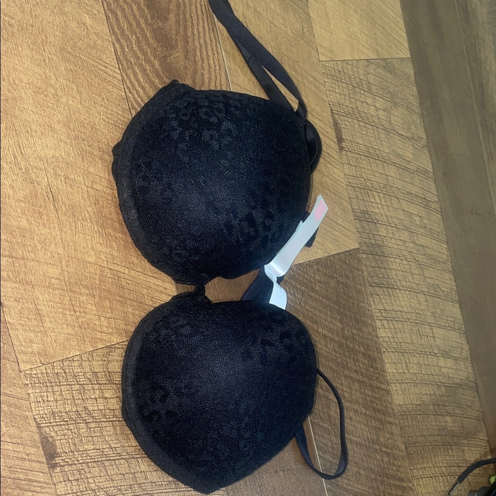 PINK Victoria's Secret Black Lace Bra